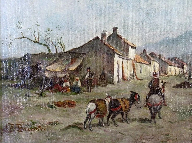 Ingresso al villaggio